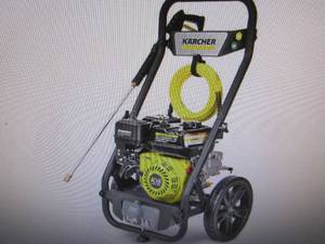 lot 78 image: Karcher Gas Power Pressure Washer
