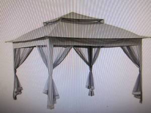 lot 79 image: Sunjoy 11 x 11 Portable Gazebo