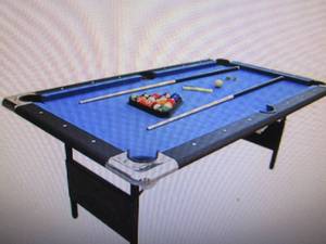 lot 83 image: Fairmont 6-ft Portable Pool Table