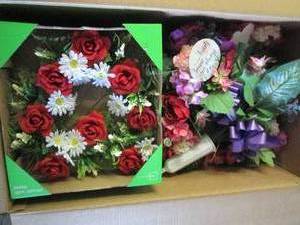 lot 87 image: New In The Box Artificial Flowers