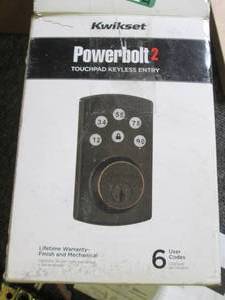 lot 95 image: kwickset powerbolt 2 touch pad