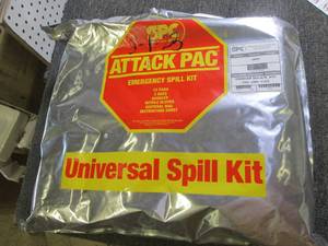 lot 139 image: attack pac emergency spill kit...