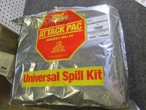 lot 142 image: attack pac emergency spill kit...