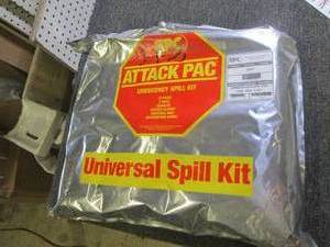 lot 143 image: attack pac emergency spill kit...