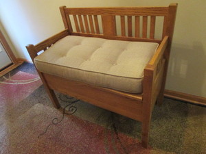 Oak Hall Bench