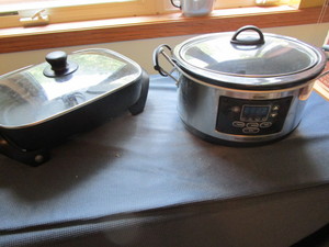 Crock Pot, Fry Pan