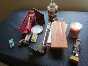 Cedar, Candle, Hanger