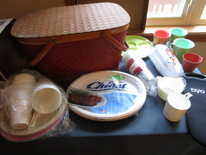 Picnic Basket & Supplies