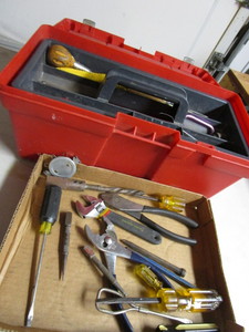 Tools & Keter Box