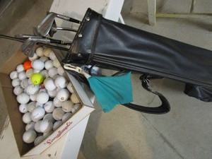 Golf Balls, Clubs
