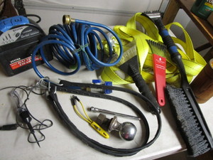 Charger, Tow Rope, Testers