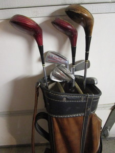 Golf Clubs, Bag