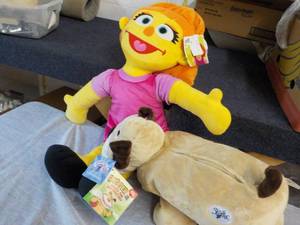 New Stuffed Doll and Dog...
