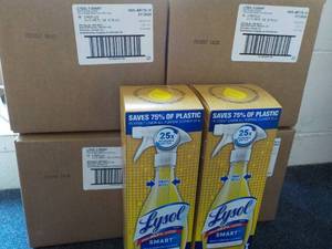 4 - 32 ct Box Lysol Smart Cleaner R...