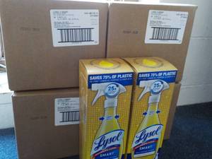 4 - 32 ct Box Lysol Smart Cleaner R...