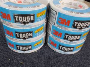 6 Rolls 3M Tough Duct Tape 1.88 x ...