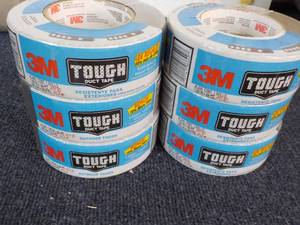 6 Rolls 3M Tough Duct Tape 1.88 x ...