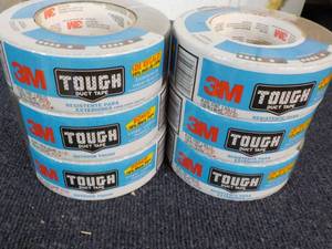 6 Rolls 3M Tough Duct Tape 1.88 x ...