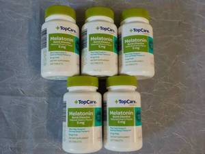 5 - 120 ct Bottles Melatonin 5 mg ...