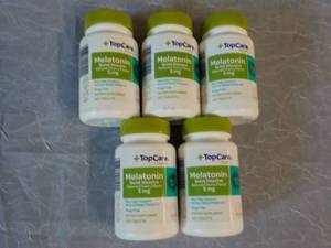 5 - 120 ct Bottles Melatonin 5 mg ...