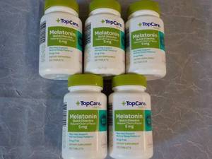 5 - 120 ct Bottles Melatonin 5 mg ...