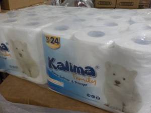 48 Rolls Kalima 2 Ply Toilet Paper...
