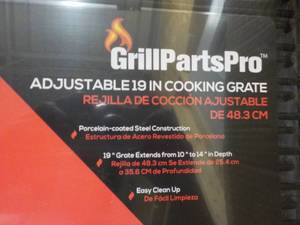 Case of 8 Grill Parts Pro Adjustable 19 Cooking Grate