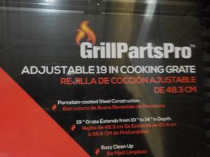 Case of 8 Grill Parts Pro Adjustable 19 Cooking Grate
