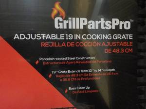 Case of 8 Grill Parts Pro Adjustable 19 Cooking Grate