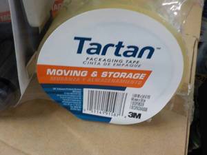 3 Tartan Tape Dispensers with Packi...