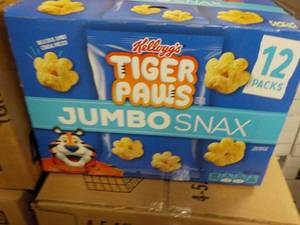 3 - 4 ct Boxes Kelloggs Tiger Paws...