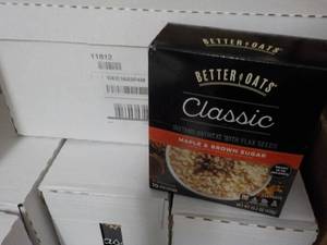 6 boxes 10 pouches each Better Oats...