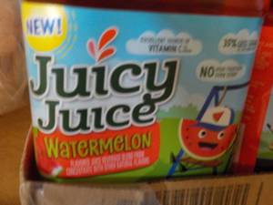 8 - 58oz Bottles Juicy Juice Waterm...
