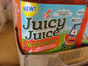 8 - 58oz Bottles Juicy Juice Waterm...