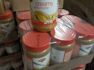6 - 40oz Hannaford Creamy Peanut Bu...