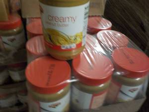 6 - 40oz Hannaford Creamy Peanut Bu...