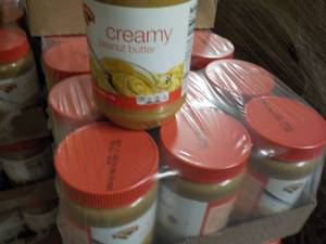 6 - 40oz Hannaford Creamy Peanut Bu...