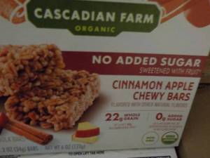 6 Ct Box 5 bars each Cascadian Farm...