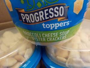 6 Progresso Toppers Broccoli Cheese...