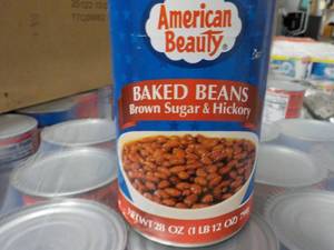 12 pack American Beauty Baked Beans...