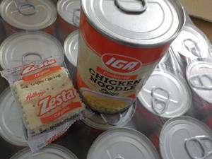 24 Pack IGA Chicken Noodle Soup and...