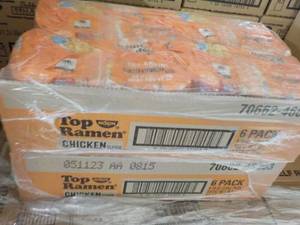 2 boxes 6 ct each Top Ramen Chicken...