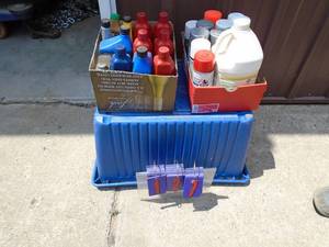 Qty of 2 flats of automotive chemicals. As shown.