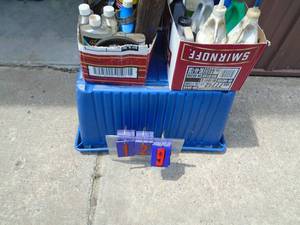 Qty of 2 flats of automotive chemicals. As shown.