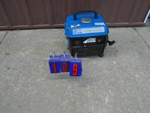 Chicago Electric 900 watt generator. Lightly used. As shown.