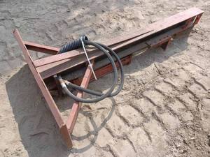 Contractor Designed and Fabricated Hydraulic Wood Splitter for Skid-Steer with Quick-Tach Plate