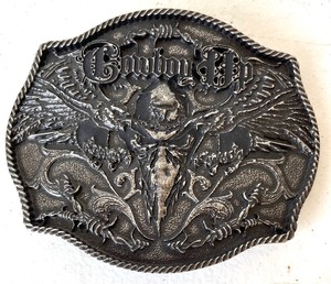lot 85 image: Three Collectible Belt Buckles