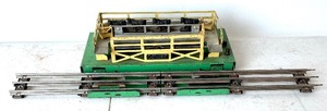 lot 99 image: Vintage Lionel Stockyard and Train Car