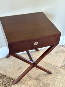 lot 11 image: Williams and Sonoma Home Hudson Side Table