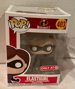 lot 140 image: 5 New Pop Television Figurines including Elastigirl, Wendy Torrance and More